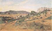 Olevano Romano (mk11) Jean Baptiste Camille  Corot